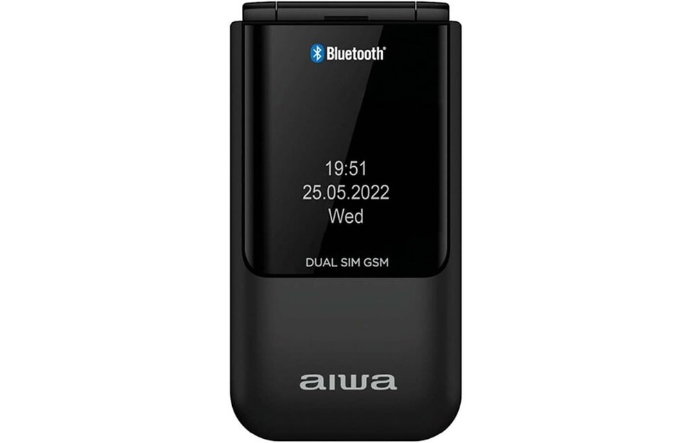 Aiwa FP-24BK Zwart - Senioren telefoon