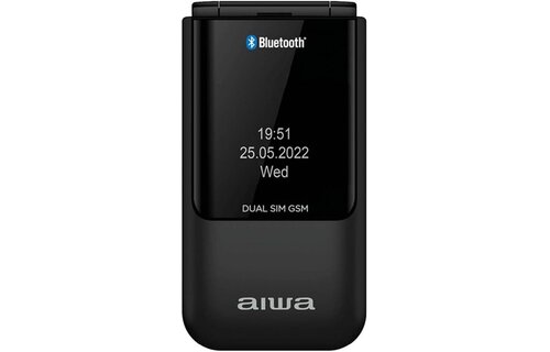 Aiwa FP-24BK Zwart - Senioren telefoon