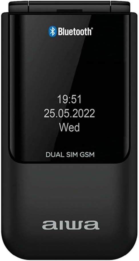 Aiwa FP-24BK Zwart - Senioren telefoon