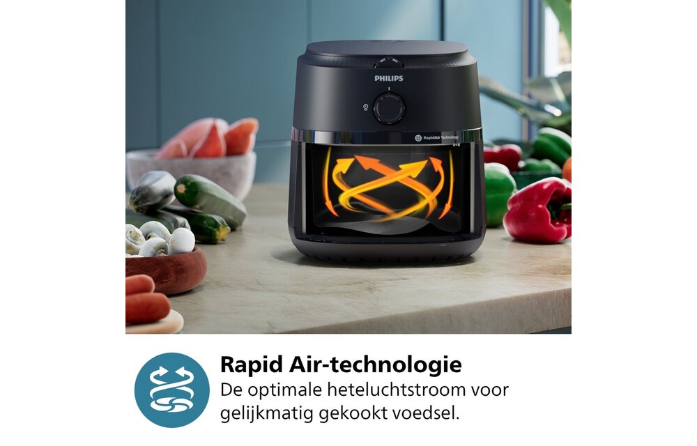 Philips 1000 Series NA120/00 - Hetelucht friteuse