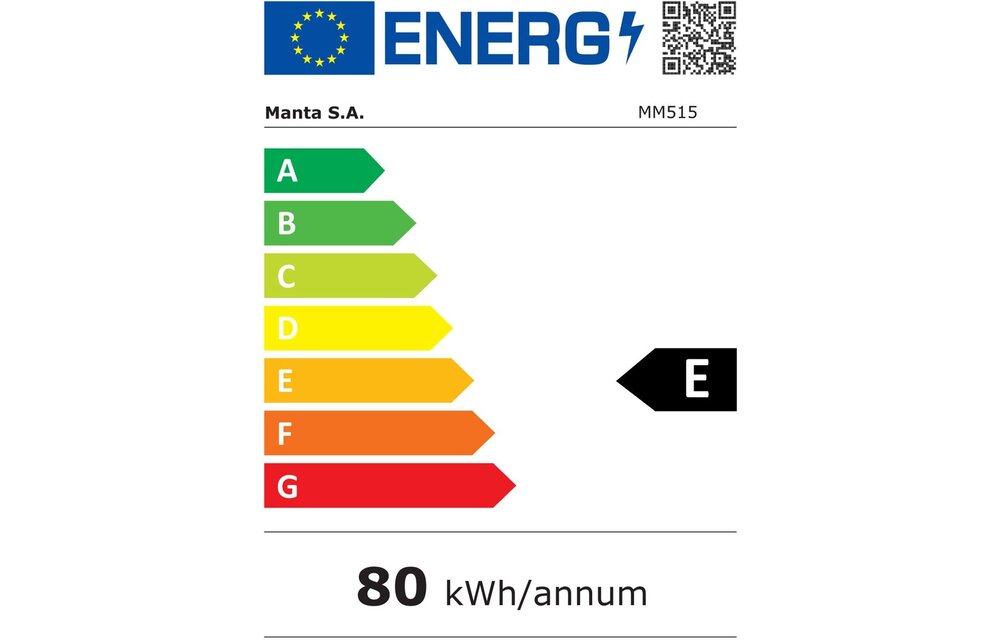 Manta MM515PSL - Barmodel koelkast