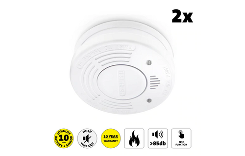 Alecto SA-110 DUO Rookmelder (2 Pack) - Rookmelder