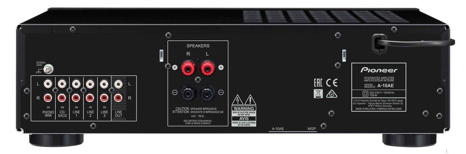 Pioneer A-10AE Zwart - Versterker