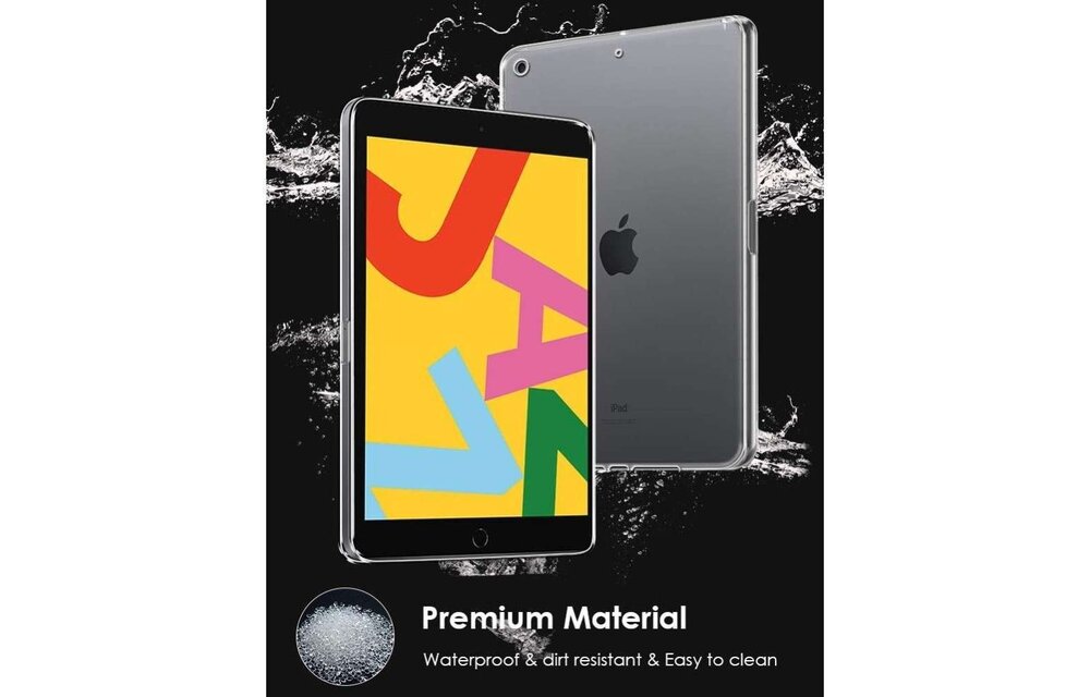 Just in Case Soft TPU case - Apple iPad 10.2 - Beschermhoes