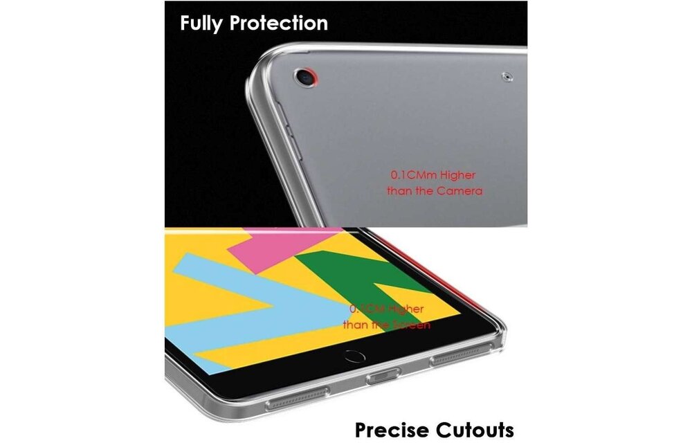 Just in Case Soft TPU case - Apple iPad 10.2 - Beschermhoes