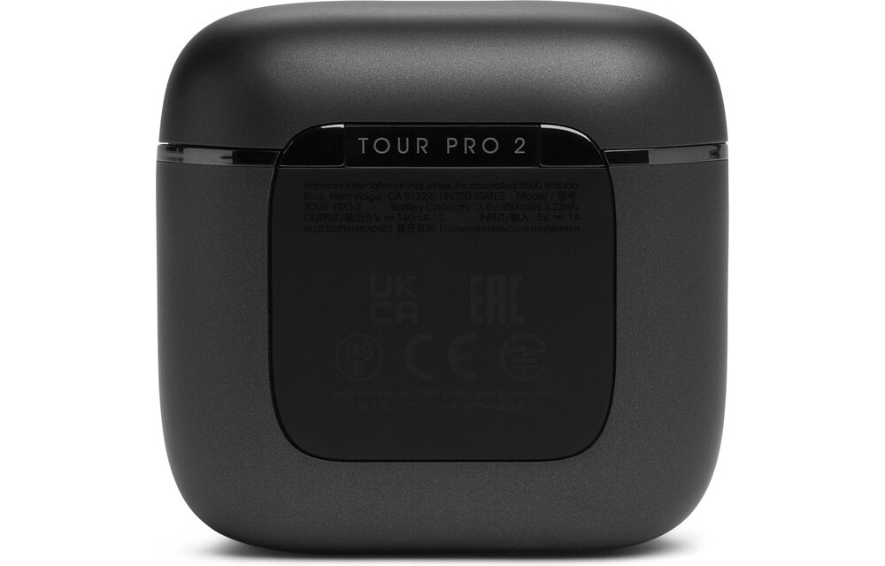 JBL Tour Pro 2 Zwart - Draadloze oordopjes
