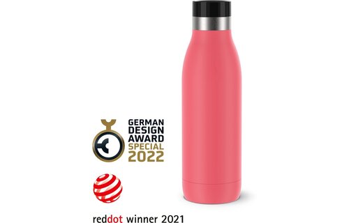 Tefal Bludrop Basic 0,5L RVS/Koraal - Drinkfles