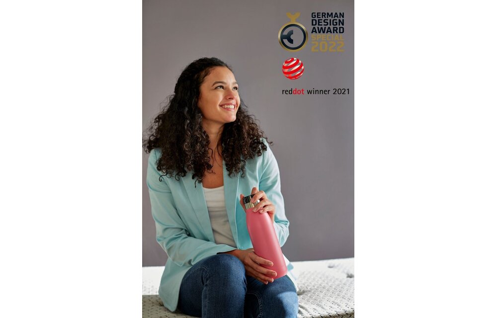 Tefal Bludrop Basic 0,5L RVS/Koraal - Drinkfles