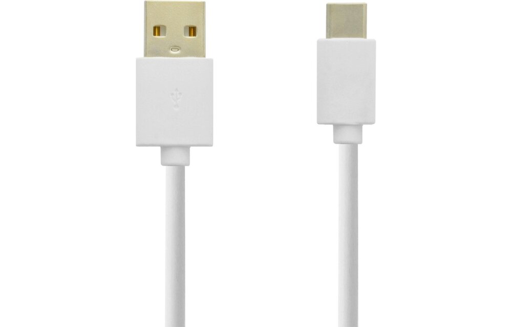 Grab 'n Go Oplaadkabel Usb-c 1 Meter Wit
