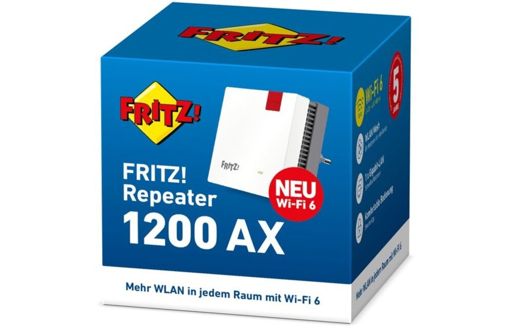 AVM FRITZ!Repeater 1200 AX - Wifi repeater