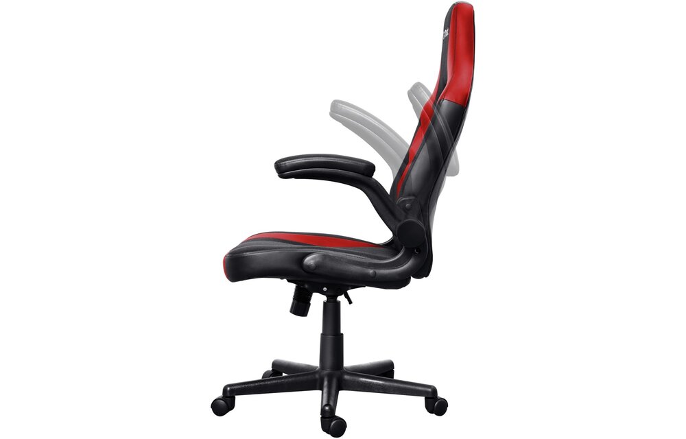Trust GXT 703R Riye Zwart/Rood - Gaming Stoel