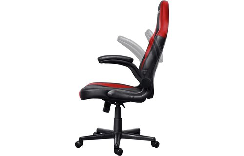 Trust GXT 703R Riye Zwart/Rood - Gaming Stoel