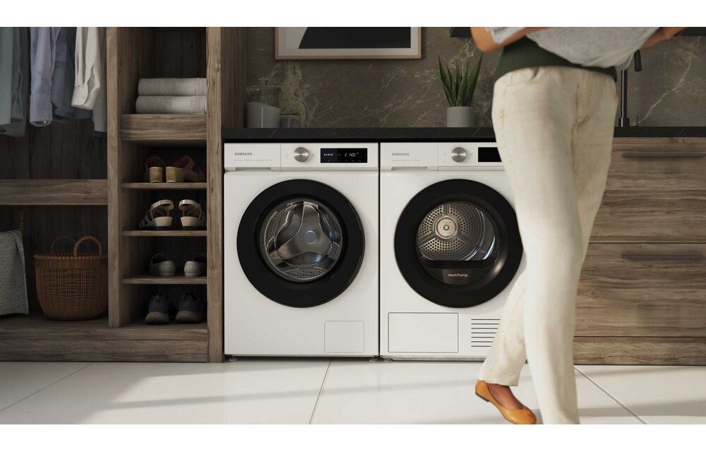 Samsung WW11DB7B34GWU3 Bespoke SuperSpeed - Wasmachine