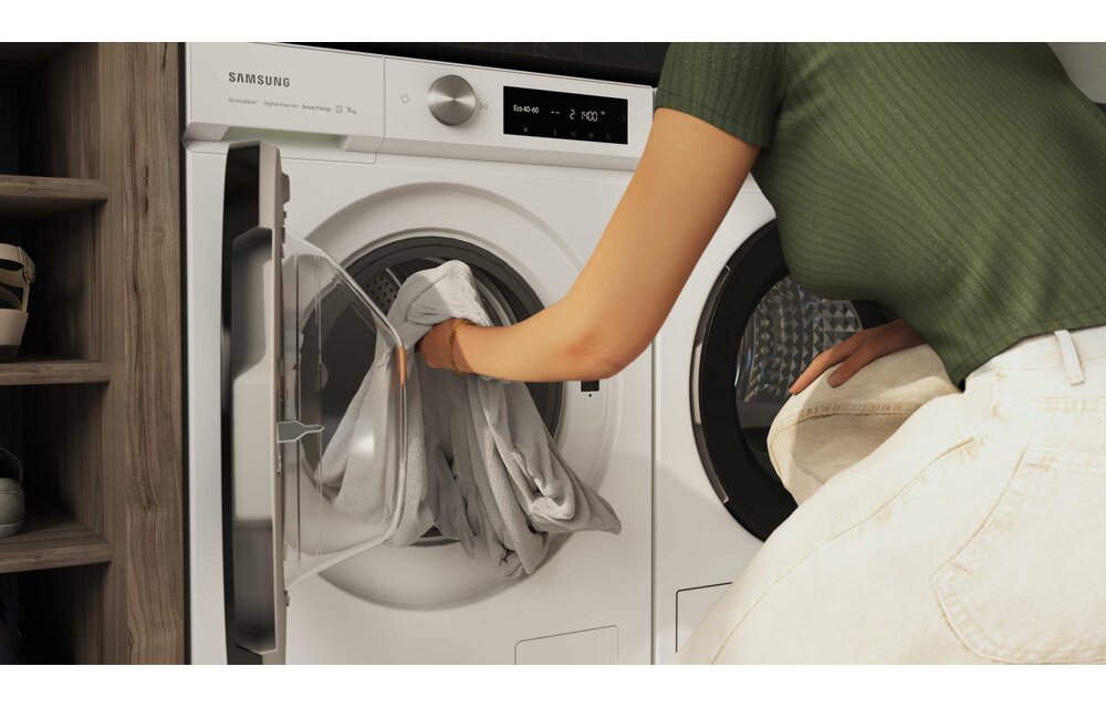 Samsung WW11DB7B34GWU3 Bespoke SuperSpeed - Wasmachine