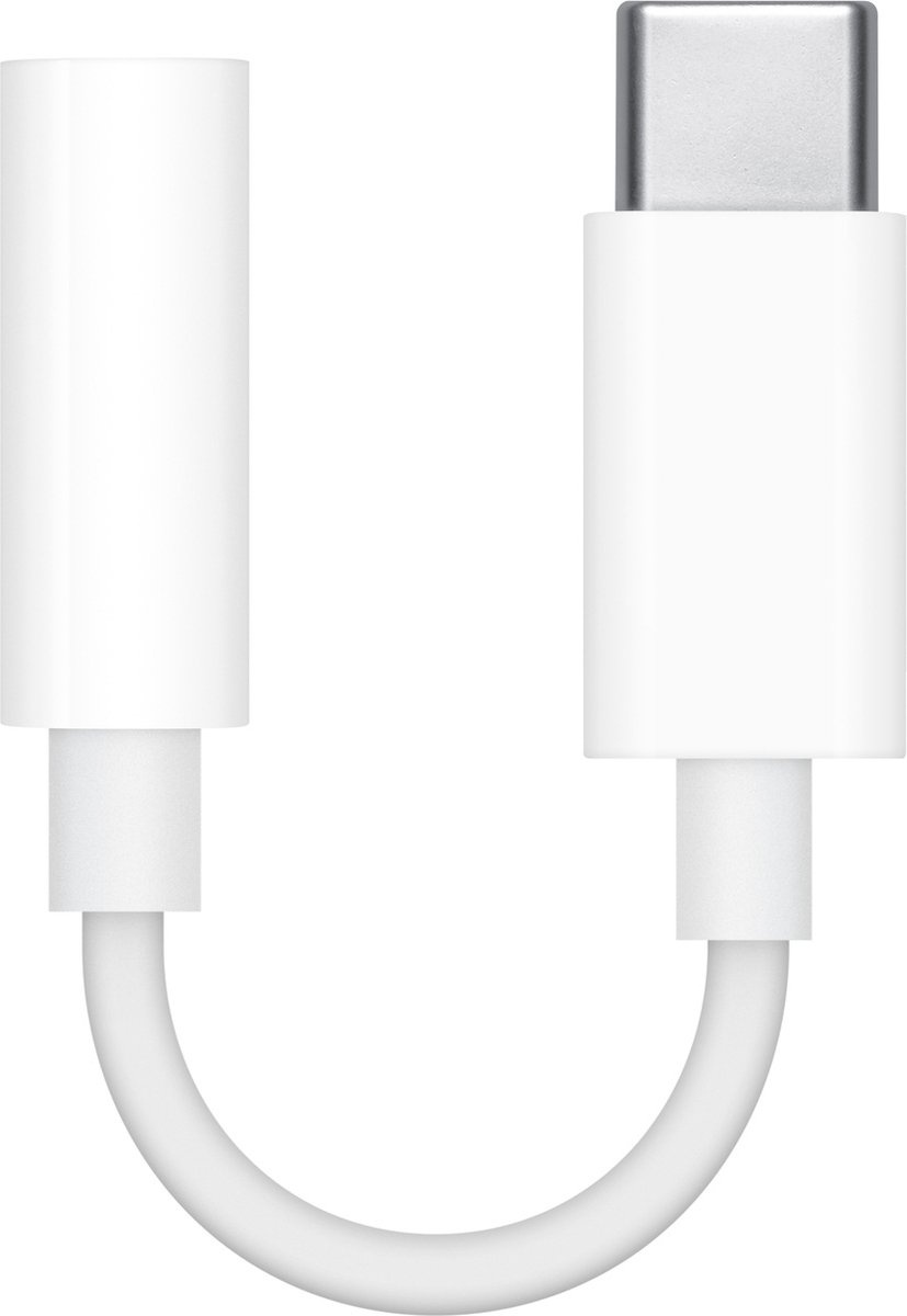 Apple USB-C naar 3,5mm jack Adapter Wit