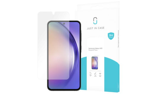 Just in Case Samsung Galaxy A55 Tempered Glass - Screenprotector