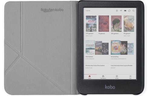 Kobo Clara Colour/BW SleepCover Zwart - Beschermhoes