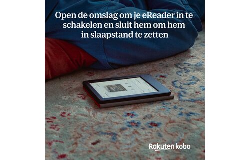 Kobo Clara Colour/BW SleepCover Zwart - Beschermhoes