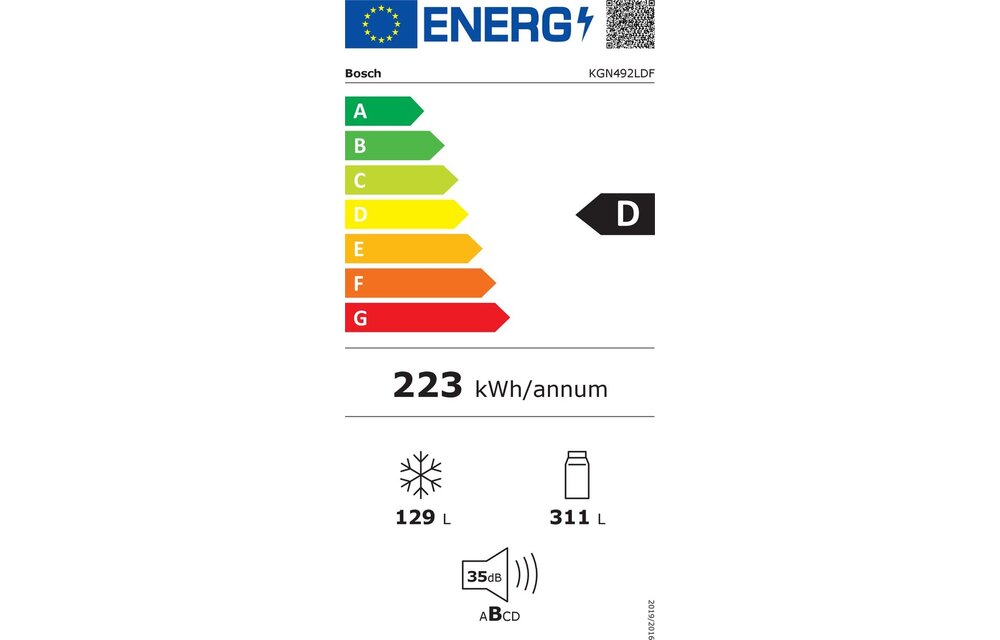 Bosch KGN492LDF - Koel-vriescombinatie