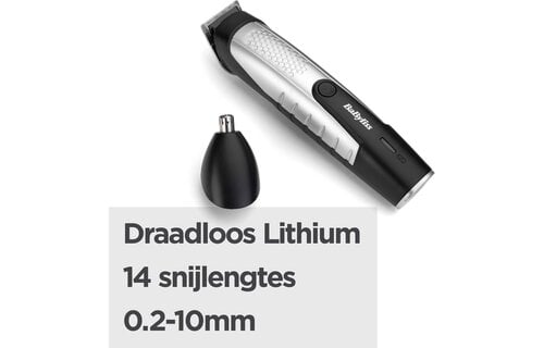 BaByliss Lithium Power T812E - Baardtrimmer
