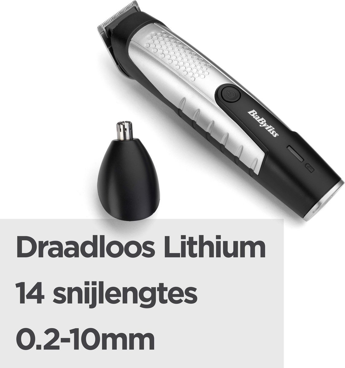 BaByliss Lithium Power T812E - Baardtrimmer