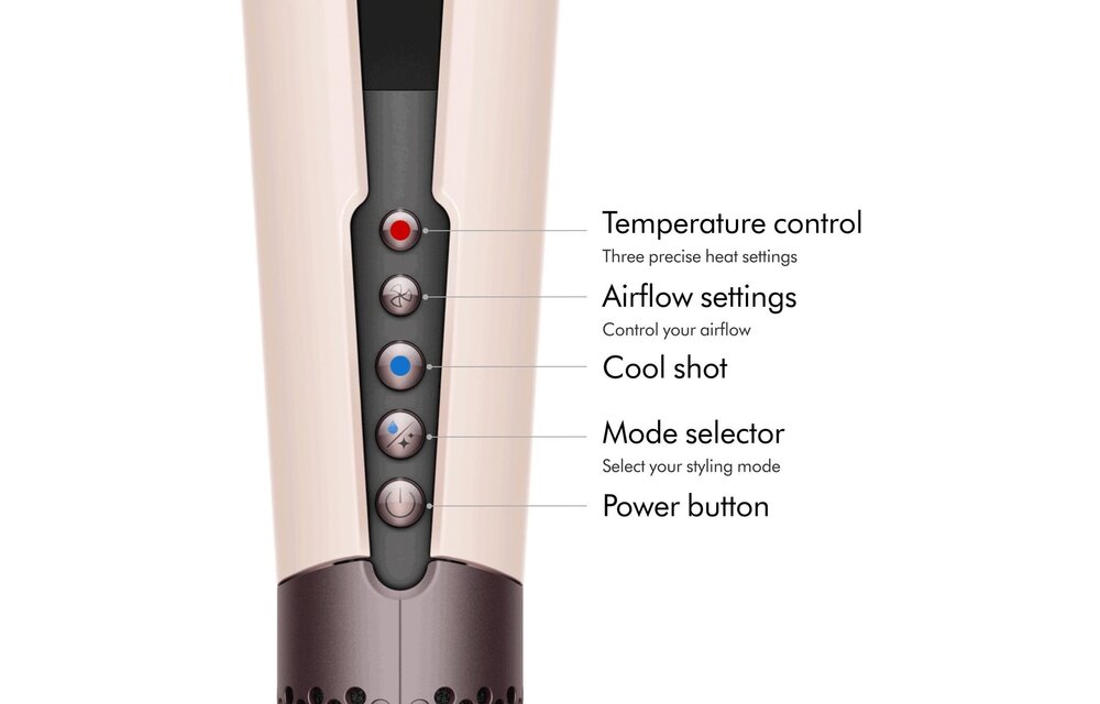 Dyson Airstrait wet-to-dry Ceramic Pink/Rose Gold - Stijltang