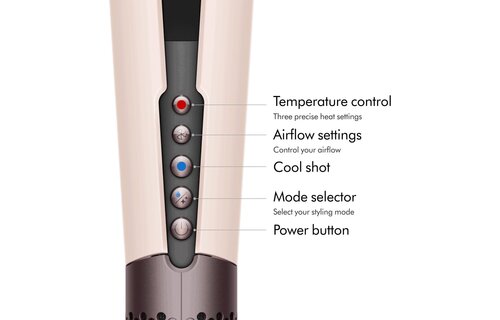 Dyson Airstrait wet-to-dry Ceramic Pink/Rose Gold - Stijltang