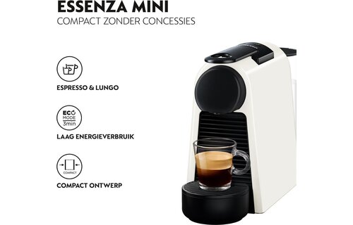 De'Longhi Nespresso Essenza Mini EN85.W - Koffiemachine