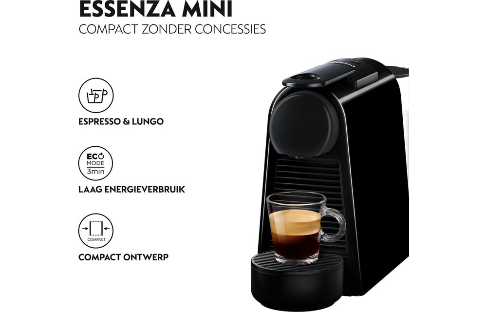 De'Longhi Nespresso Essenza Mini & Milk EN85.BAE - Koffiemachine
