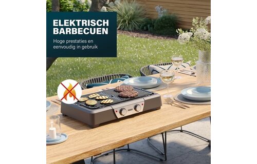 Princess 112254 Elektrische barbecue en tafelgrill - Barbecue