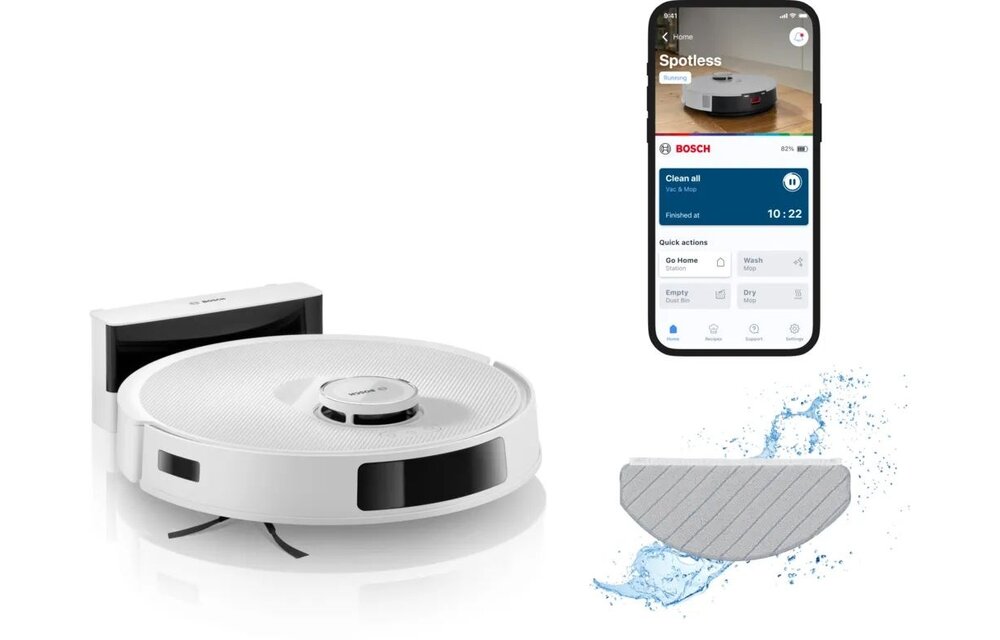 Bosch Spotless Advanced BCRC2W - Robotstofzuiger