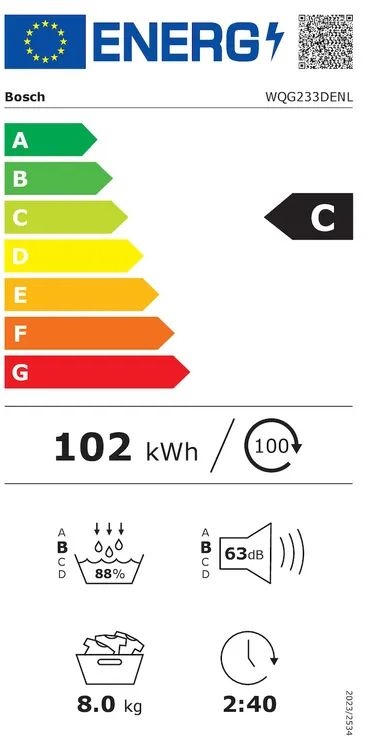 Bosch WQG233DENL EXCLUSIV - Warmtepompdroger