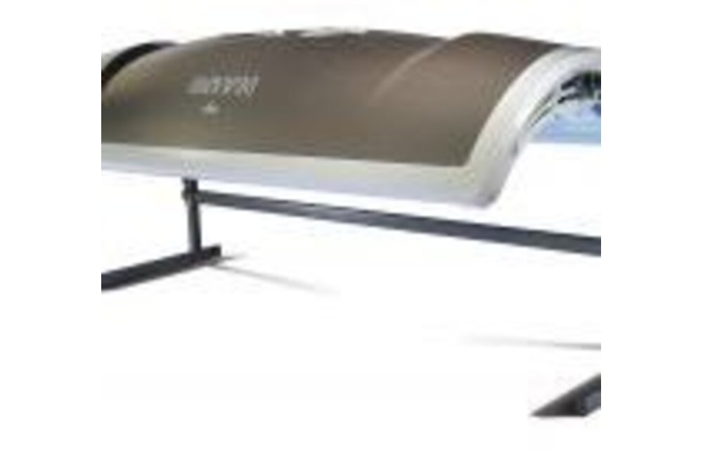 Hapro Onyx 14/1 T Horizontaal Half-body solarium - Zonnehemel