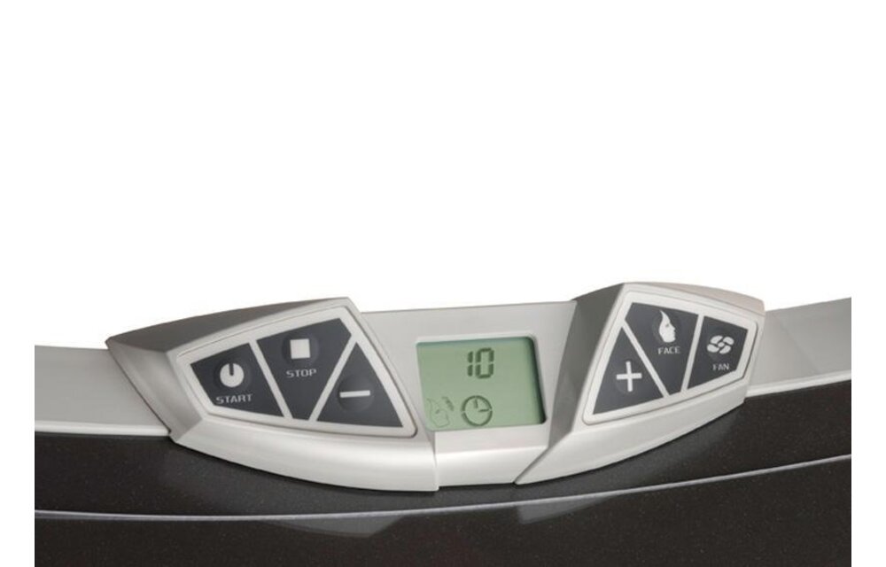 Hapro Onyx 14/1 T Horizontaal Half-body solarium - Zonnehemel