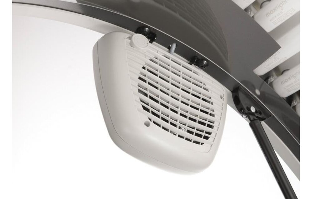 Hapro Onyx 14/1 T Horizontaal Half-body solarium - Zonnehemel