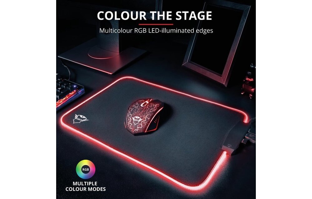 Trust GXT 765 Glide-Flex RGB - Muismat