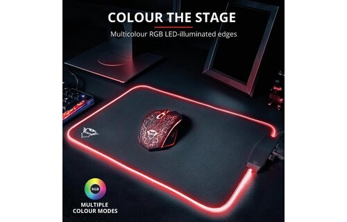 Trust GXT 765 Glide-Flex RGB - Muismat