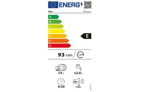Miele PFD 101 U - Onderbouw vaatwasser