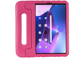 Just in Case Lenovo Tab M10+ Gen 3 Kids Case Roze - Beschermhoes