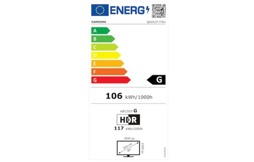 Samsung The Terrace QLED 4K 65LST7TGU (2023) - QLED TV