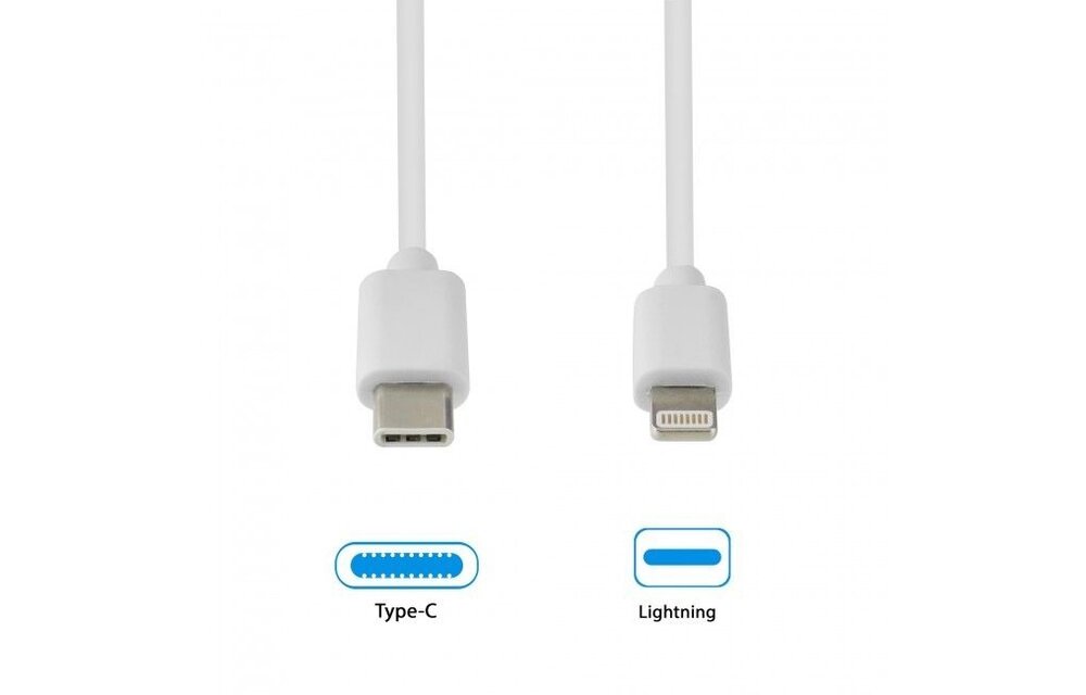 Grab 'n Go USB-C naar Apple Lightning Kabel 1 Meter