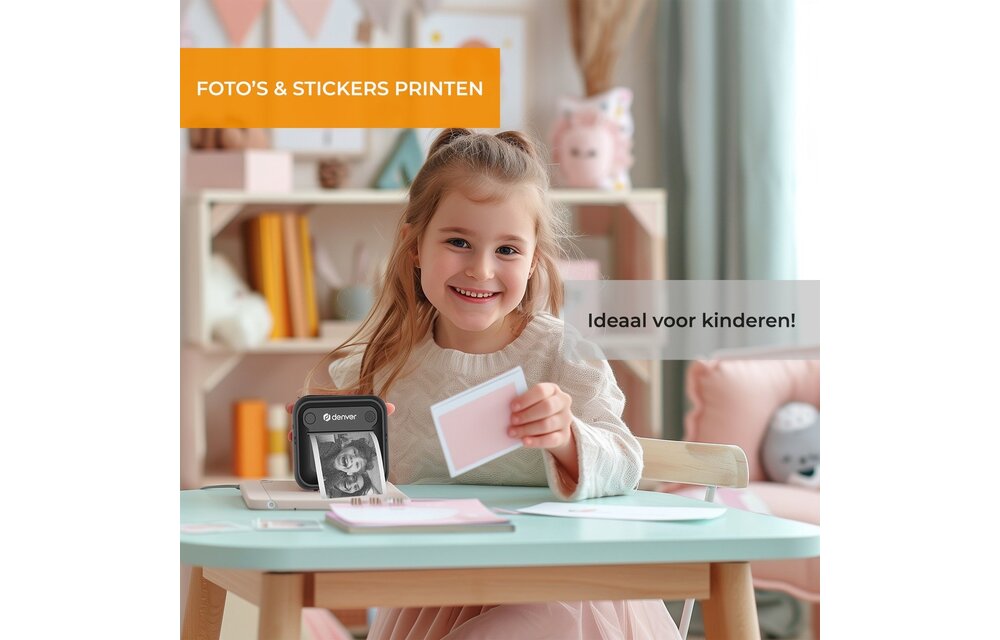 Denver MBP-32B Mini Pocket Printer  - Thermische printer