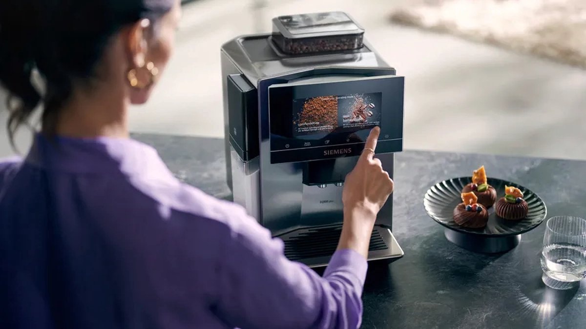 Siemens TQ907FZ3 EQ900 plus RVS - Koffiemachine