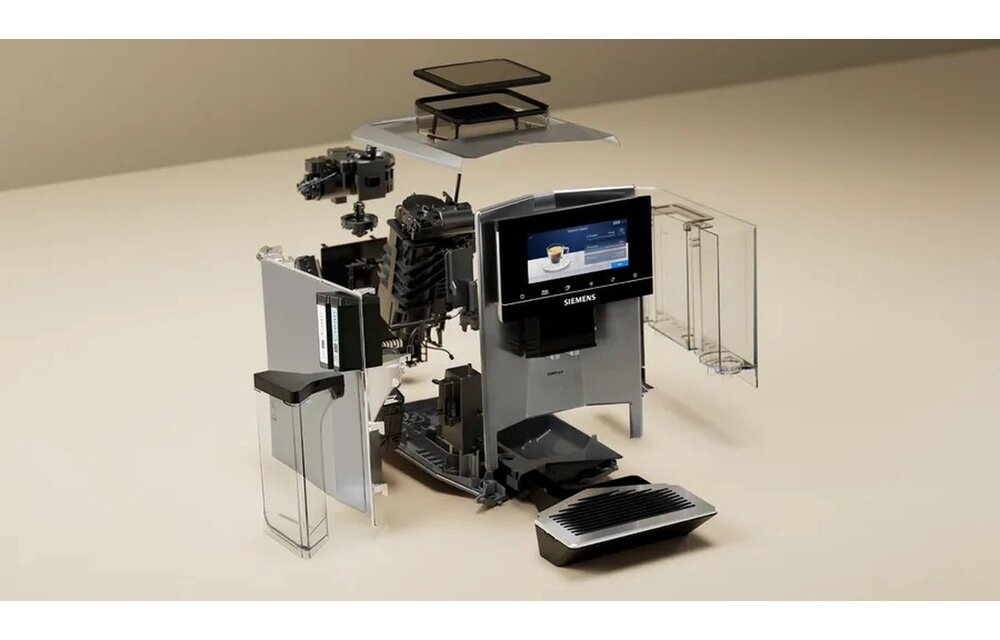 Siemens TQ907FZ3 EQ900 plus RVS - Koffiemachine