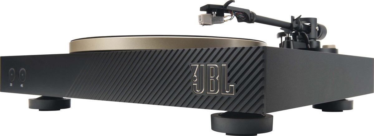 JBL Spinner BT Zwart/Goud - Platenspeler