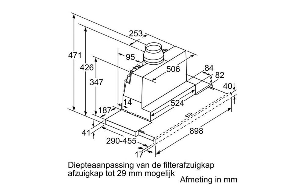 Siemens LI97SA531 - Vlakscherm afzuigkap