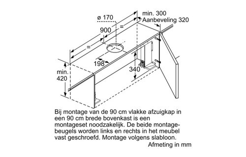 Siemens LI97SA531 - Vlakscherm afzuigkap
