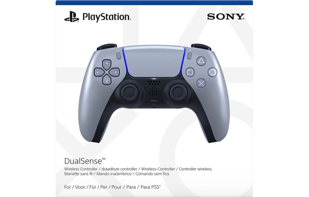 Sony PlayStation 5 DualSense Controller Sterling Silver - Controller