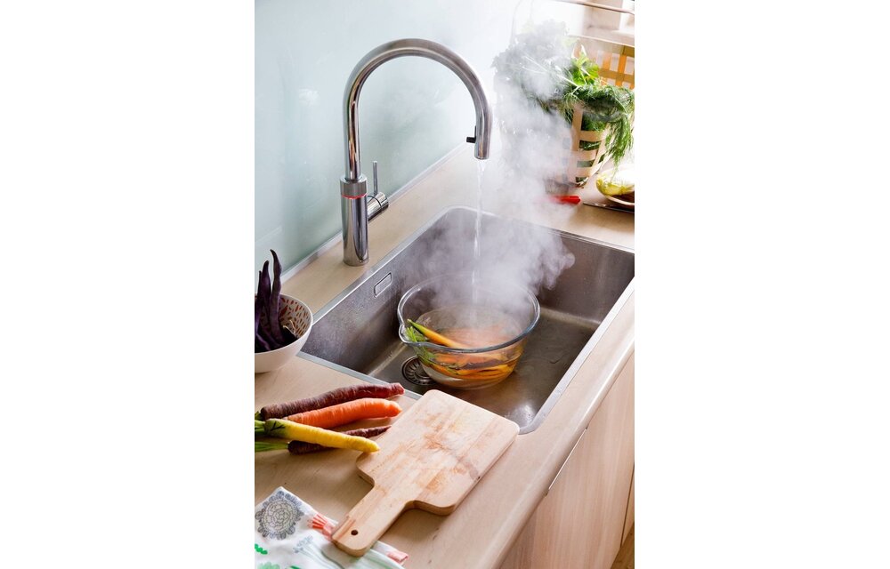 Quooker FXRCHR Keukenmengkraan Flex Chroom - Heetwaterdispenser