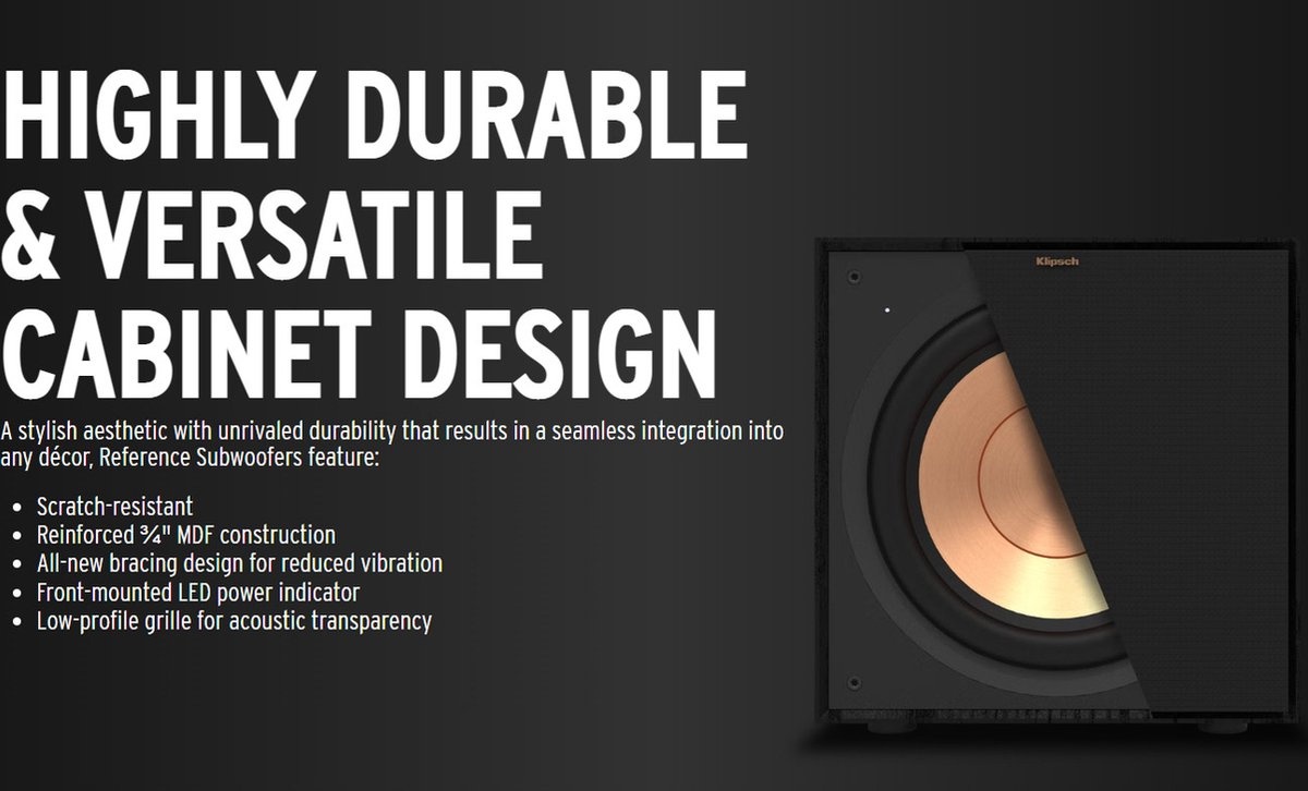 Klipsch R-121SW - Subwoofer